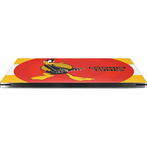 Looney Tunes Daffy Duck Yellow Stripes Dell XPS Skin