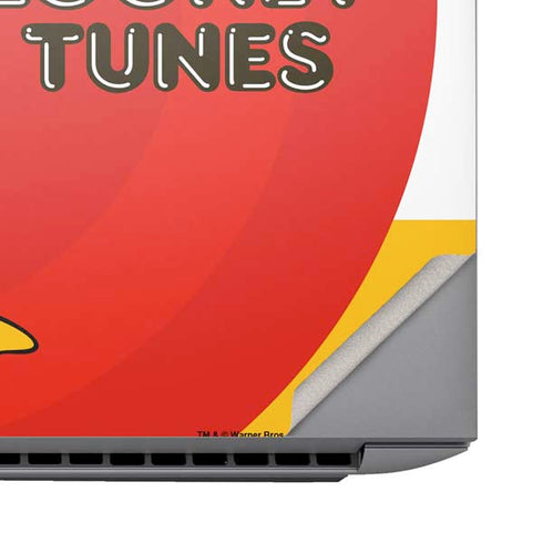 Looney Tunes Daffy Duck Yellow Stripes HP ZBook Fury 16 G10 Skin