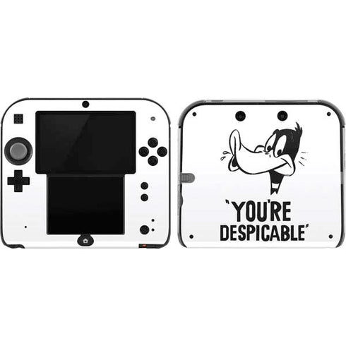 Looney Tunes Daffy Duck Youre Despicable Nintendo 2DS Skin