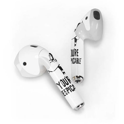 Looney Tunes Daffy Duck Youre Despicable Apple AirPods Skin