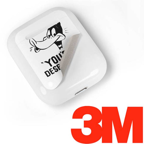 Looney Tunes Daffy Duck Youre Despicable Apple AirPods Skin