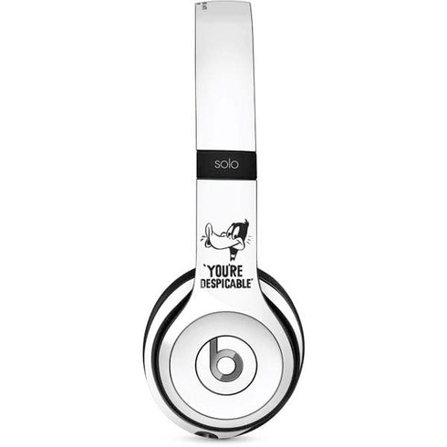 Looney Tunes Daffy Duck Youre Despicable Beats Solo 2 Wired Skin