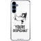 Looney Tunes Daffy Duck Youre Despicable Galaxy A55 5G Clear Case