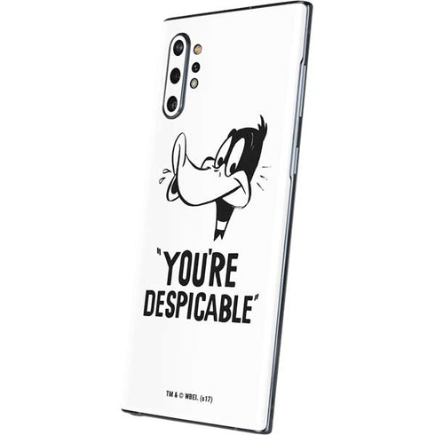Looney Tunes Daffy Duck Youre Despicable Galaxy Note 10 Plus Skin