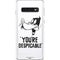 Looney Tunes Daffy Duck Youre Despicable Galaxy S10 Skin