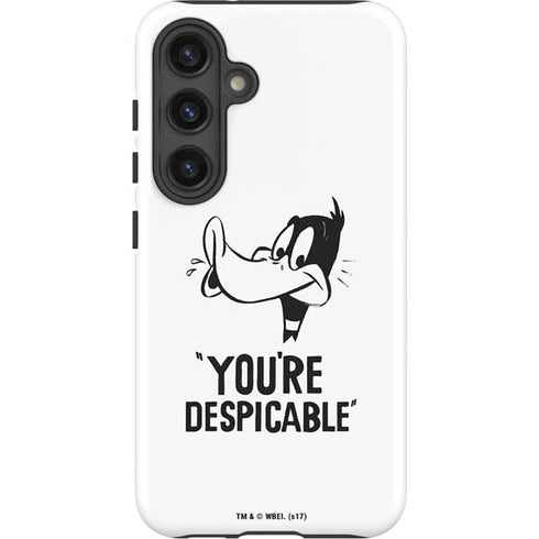 Looney Tunes Daffy Duck Youre Despicable Galaxy S25 Impact Case