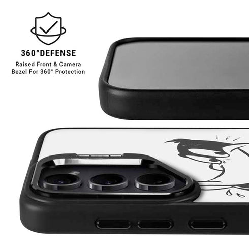 Looney Tunes Daffy Duck Youre Despicable Galaxy S24 Kickstand Case