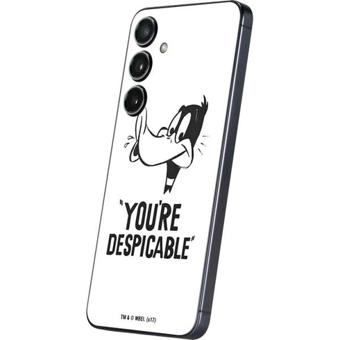 Looney Tunes Daffy Duck Youre Despicable Galaxy S25 Plus Skin