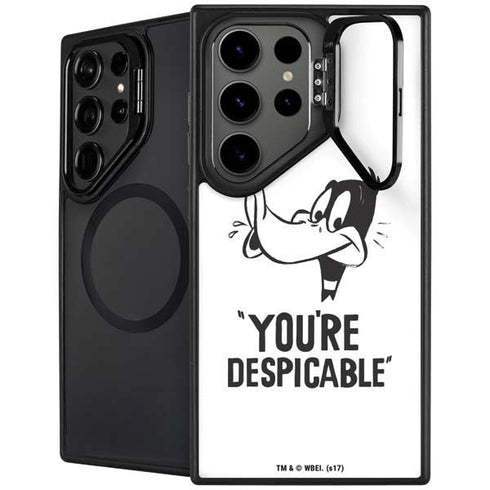 Looney Tunes Daffy Duck Youre Despicable Galaxy S24 Ultra Kickstand Case