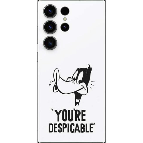 Looney Tunes Daffy Duck Youre Despicable Galaxy S24 Ultra Skin