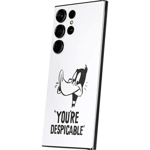 Looney Tunes Daffy Duck Youre Despicable Galaxy S25 Ultra Skin