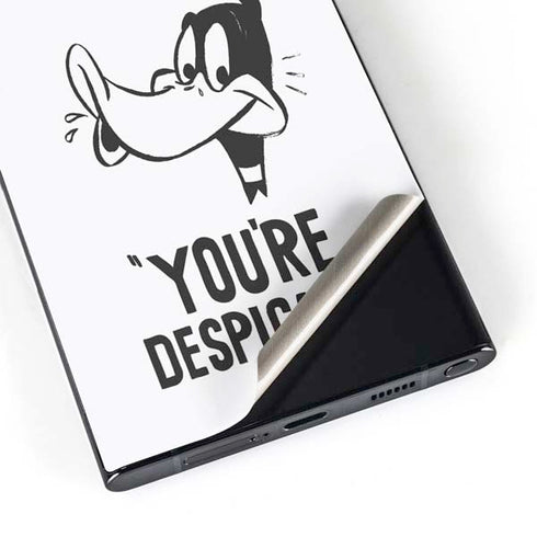 Looney Tunes Daffy Duck Youre Despicable Galaxy S24 Ultra Skin
