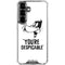 Looney Tunes Daffy Duck Youre Despicable Galaxy S26 Clear Case