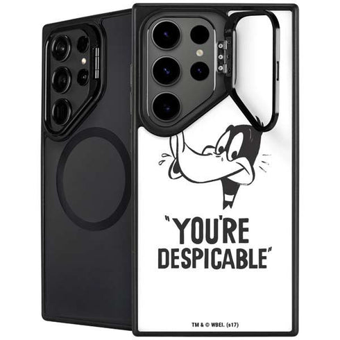 Looney Tunes Daffy Duck Youre Despicable Galaxy S26 Ultra Kickstand Case
