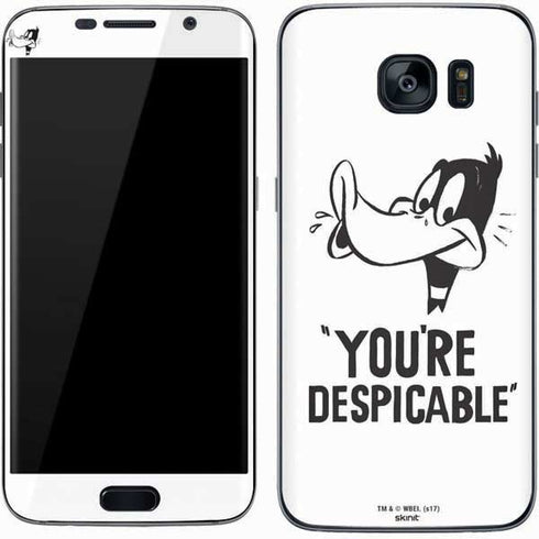 Looney Tunes Daffy Duck Youre Despicable Galaxy S7 Skin