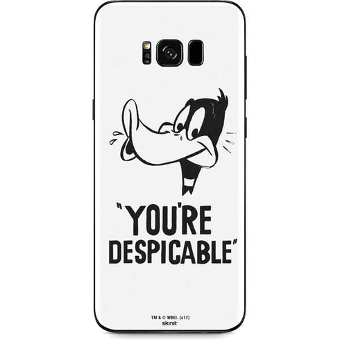 Looney Tunes Daffy Duck Youre Despicable Galaxy S8 Plus Skin