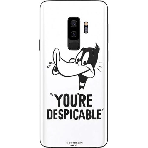Looney Tunes Daffy Duck Youre Despicable Galaxy S9 Plus Skin