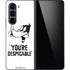 Looney Tunes Daffy Duck Youre Despicable Galaxy Z Fold5 5G Skin