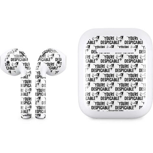 Looney Tunes Daffy Duck Youre Despicable Grid Apple AirPods Skin
