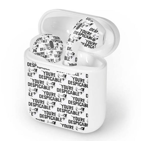 Looney Tunes Daffy Duck Youre Despicable Grid Apple AirPods Skin