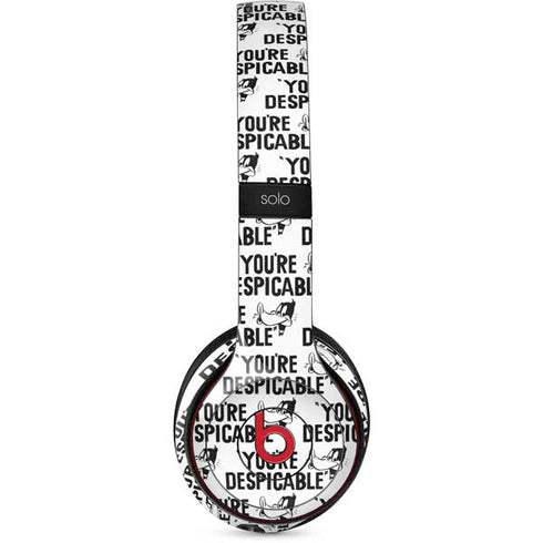 Looney Tunes Daffy Duck Youre Despicable Grid Beats Solo 3 Wireless Skin