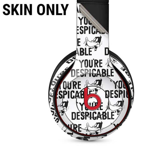 Looney Tunes Daffy Duck Youre Despicable Grid Beats Solo 3 Wireless Skin