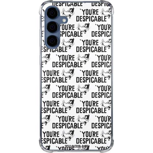 Looney Tunes Daffy Duck Youre Despicable Grid Galaxy A35 5G Clear Case