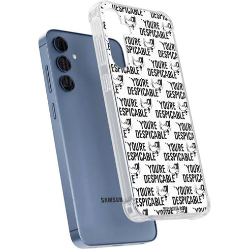 Looney Tunes Daffy Duck Youre Despicable Grid Galaxy A55 5G Clear Case