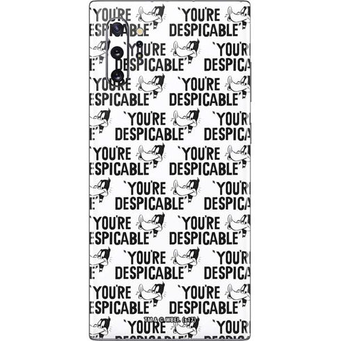 Looney Tunes Daffy Duck Youre Despicable Grid Galaxy Note 10 Plus Skin