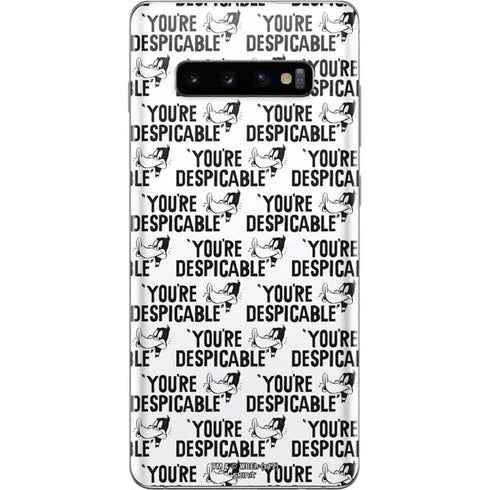 Looney Tunes Daffy Duck Youre Despicable Grid Galaxy S10 Plus Skin