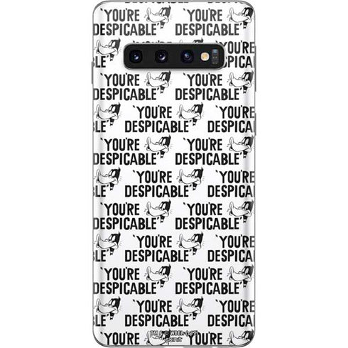 Looney Tunes Daffy Duck Youre Despicable Grid Galaxy S10 Skin