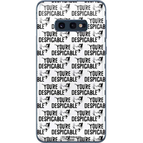 Looney Tunes Daffy Duck Youre Despicable Grid Galaxy S10e Skin
