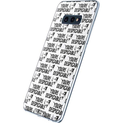 Looney Tunes Daffy Duck Youre Despicable Grid Galaxy S10e Skin