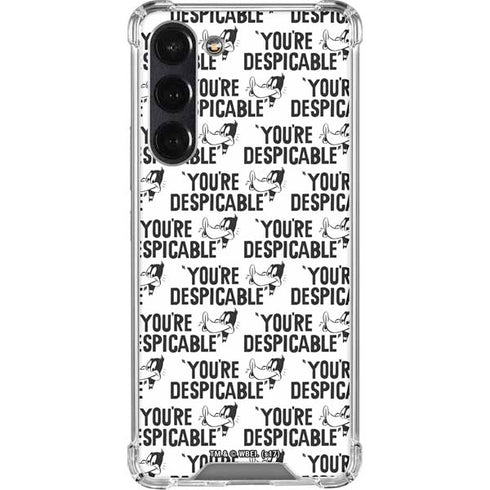 Looney Tunes Daffy Duck Youre Despicable Grid Galaxy S24 FE Clear Case