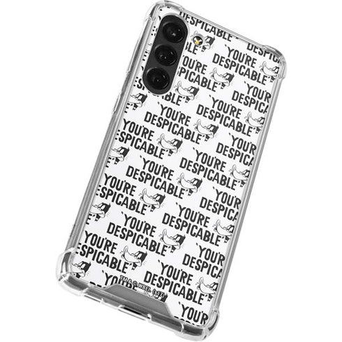 Looney Tunes Daffy Duck Youre Despicable Grid Galaxy S24 FE Clear Case