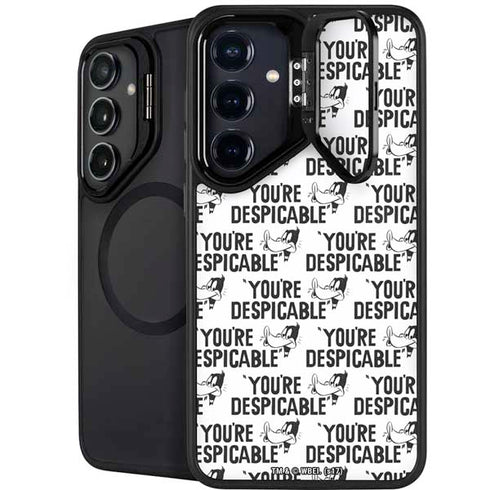 Looney Tunes Daffy Duck Youre Despicable Grid Galaxy S25 Kickstand Case