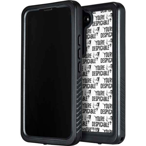 Looney Tunes Daffy Duck Youre Despicable Grid Galaxy S24 Plus Waterproof Case