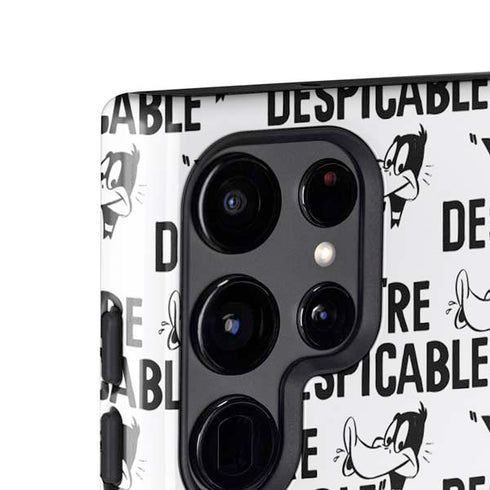 Looney Tunes Daffy Duck Youre Despicable Grid Galaxy S25 Ultra Impact Case