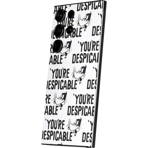 Looney Tunes Daffy Duck Youre Despicable Grid Galaxy S25 Ultra Skin