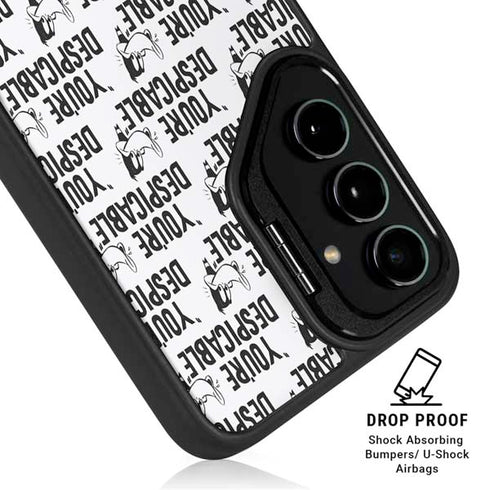 Looney Tunes Daffy Duck Youre Despicable Grid Galaxy S26 Plus Kickstand Case