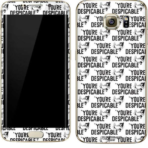 Looney Tunes Daffy Duck Youre Despicable Grid Galaxy S7 Edge Skin