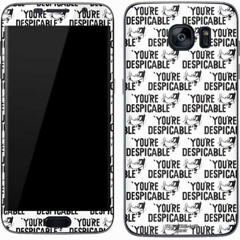 Looney Tunes Daffy Duck Youre Despicable Grid Galaxy S7 Skin