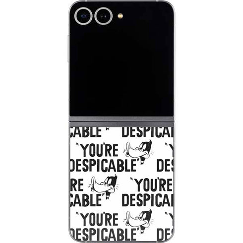 Looney Tunes Daffy Duck Youre Despicable Grid Galaxy Z Flip6 Skin