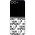 Looney Tunes Daffy Duck Youre Despicable Grid Galaxy Z Flip6 Skin
