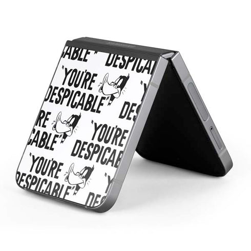 Looney Tunes Daffy Duck Youre Despicable Grid Galaxy Z Flip6 Skin
