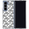 Looney Tunes Daffy Duck Youre Despicable Grid Galaxy Z Fold5 5G Clear Case