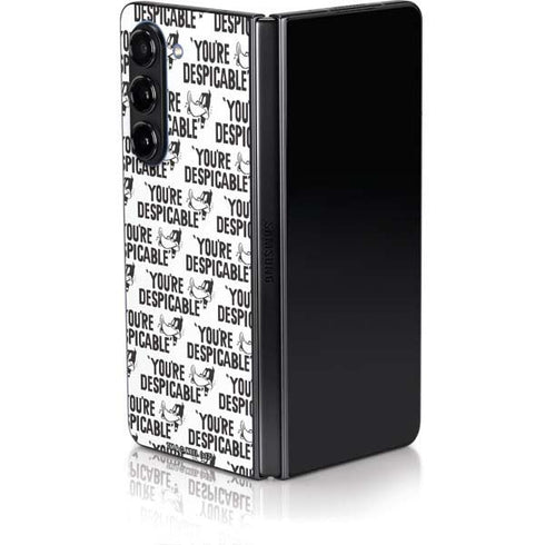 Looney Tunes Daffy Duck Youre Despicable Grid Galaxy Z Fold5 5G Skin