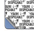 Looney Tunes Daffy Duck Youre Despicable Grid Galaxy Z Fold5 5G Skin