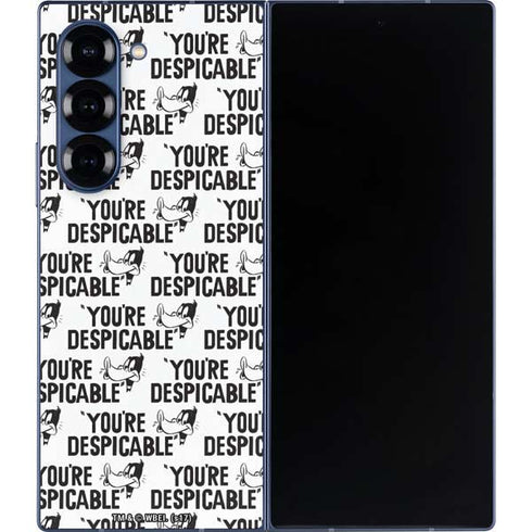 Looney Tunes Daffy Duck Youre Despicable Grid Galaxy Z Fold6 Skin