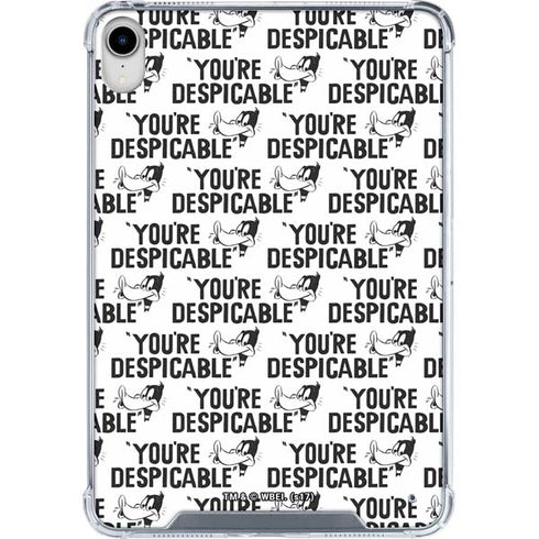 Looney Tunes Daffy Duck Youre Despicable Grid iPad 11th Gen (2025) Clear Case